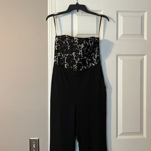 Strapless jumpsuit